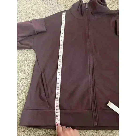 Mondetta Full Zip Athletic Jacket with Pockets Dusty Purple Women's Size XXL - Picture 9 of 9